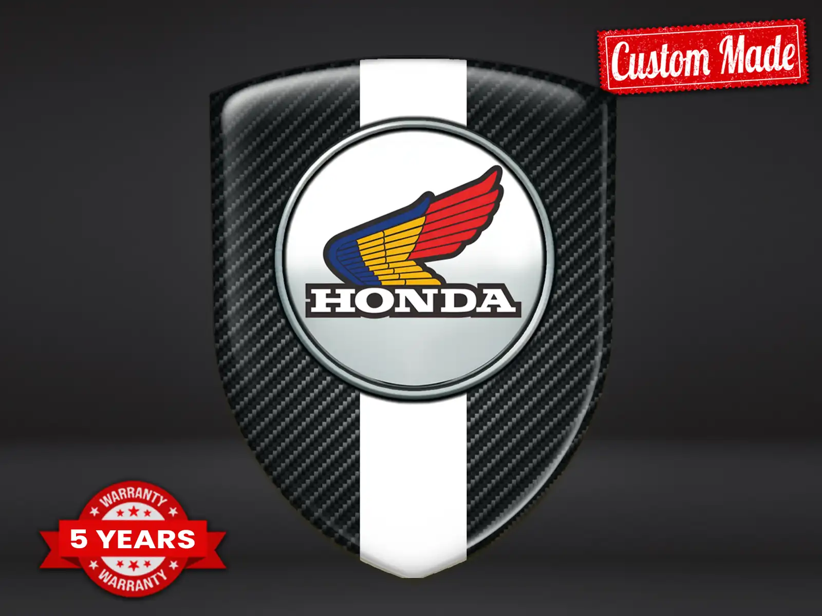 Honda Fenstersticker Robust Max Professionell Design